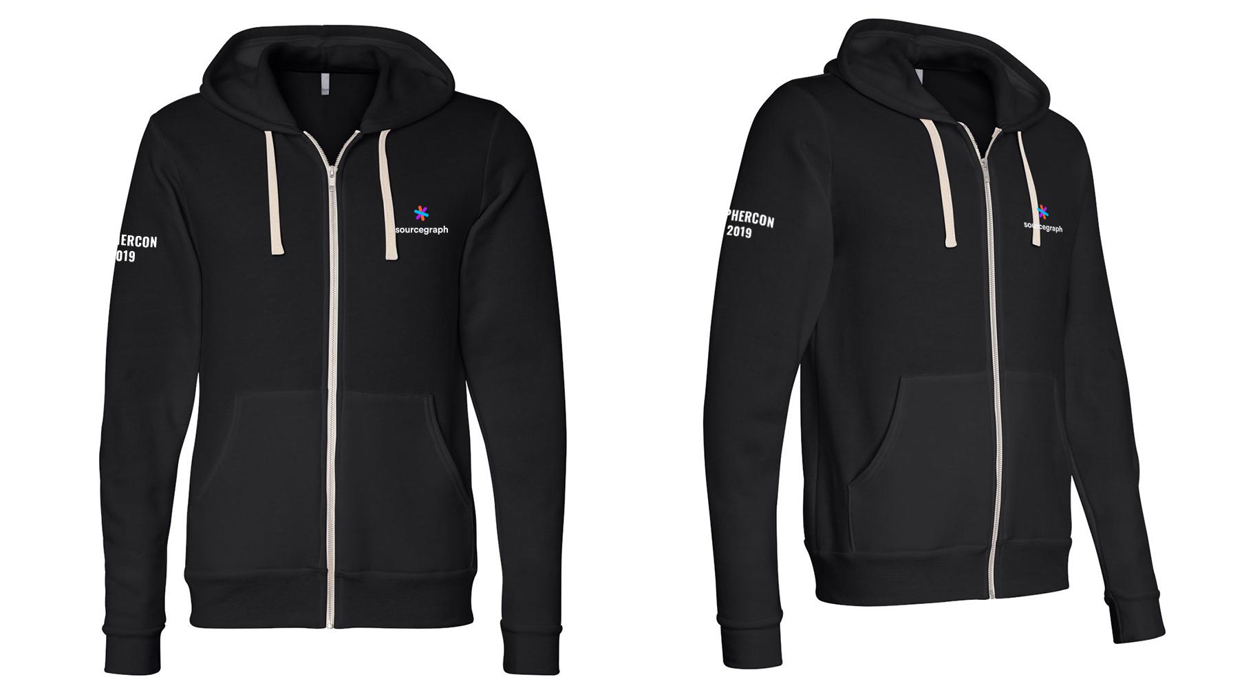 Sourcegraph GopherCon hoodie
