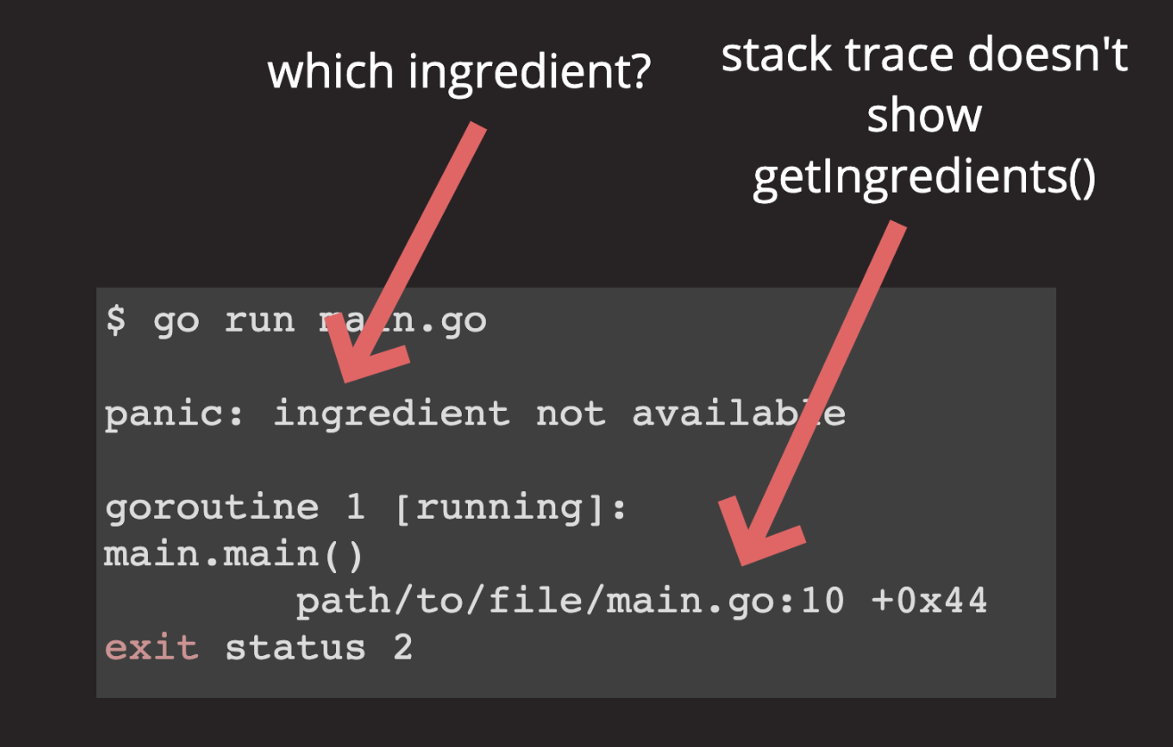 stacktrace