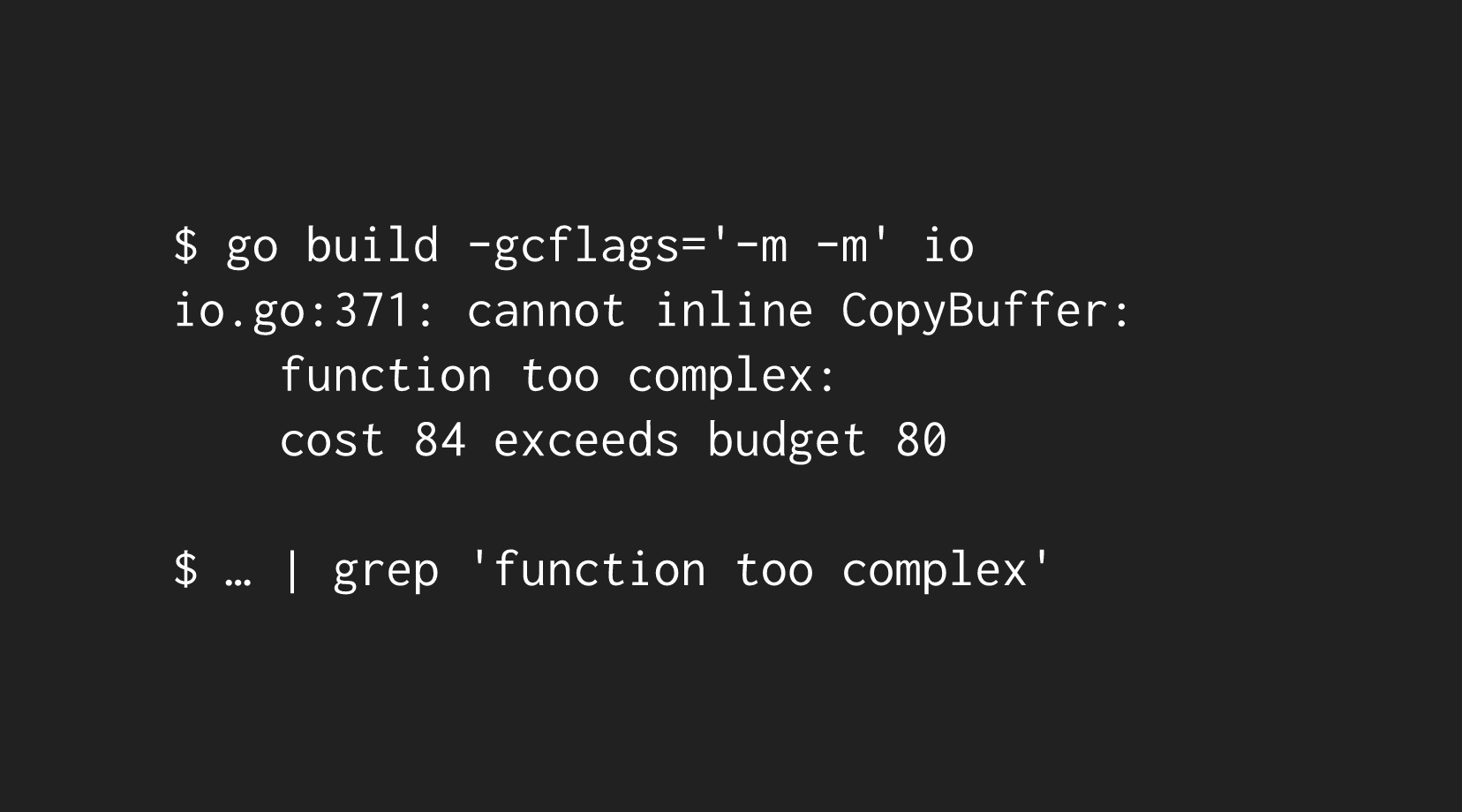 compiler inlining